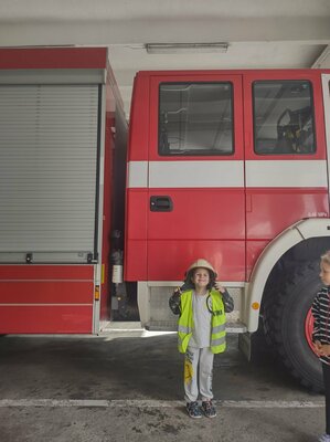 Посещение на пожарна служба в кв. Дървеница - 12.09.2023