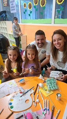 Великденска работилница с родители в II 