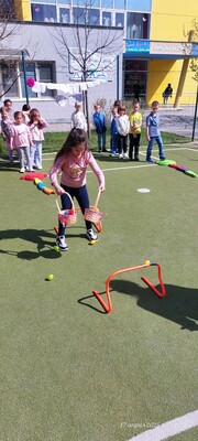 Великденски спортни игри в 72 ДГ