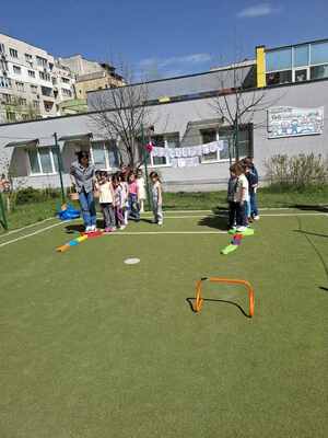 Великденски спортни игри в 72 ДГ