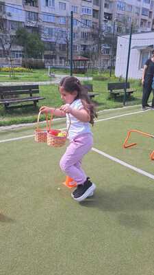 Великденски спортни игри в 72 ДГ