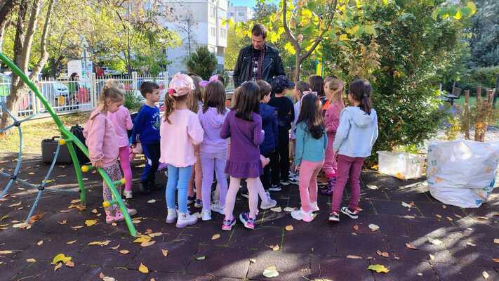 В седмица на професиите в III A група „Слънчице“