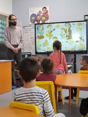 В седмицата на професиите в 4-та А група „Златна рибка“