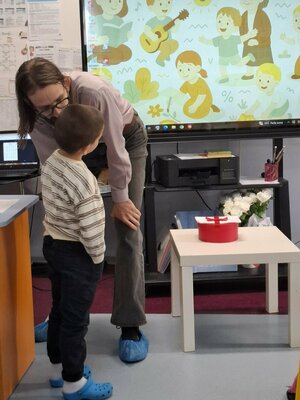 В седмицата на професиите в 4-та А група „Златна рибка“