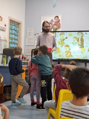 В седмицата на професиите в 4-та А група „Златна рибка“