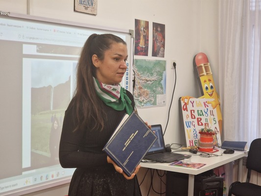 Вълнуваща среща с професията стюардеса в IV Б група