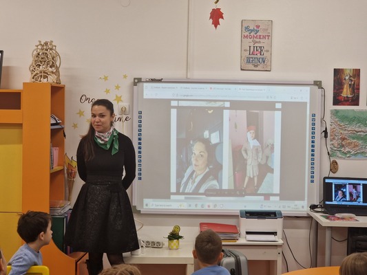 Вълнуваща среща с професията стюардеса в IV Б група