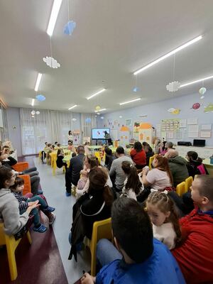 Открита педагогическа ситуация на децата от втора Б гр. 