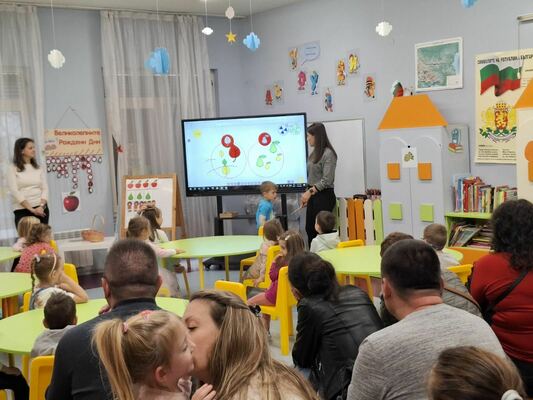 Открита педагогическа ситуация на децата от втора Б гр. 