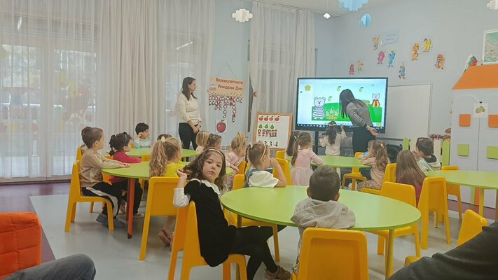 Открита педагогическа ситуация на децата от втора Б гр. 