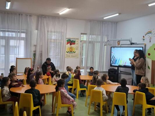 Открита педагогическа ситуация на децата от втора А гр. 