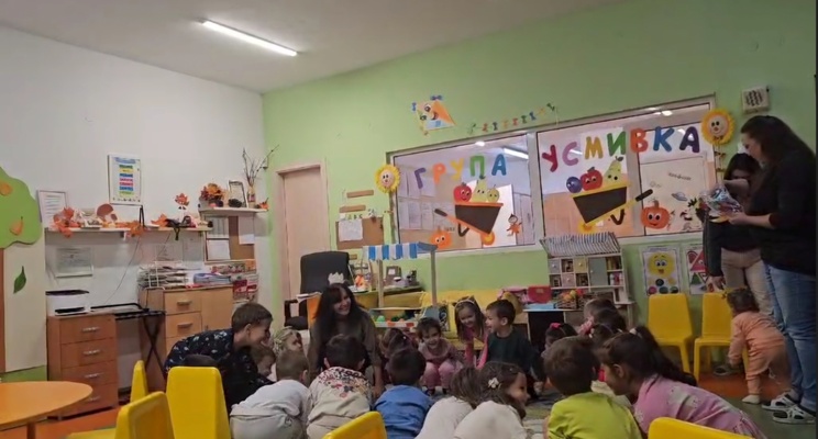 Открита педагогическа ситуация на децата от втора А гр. 