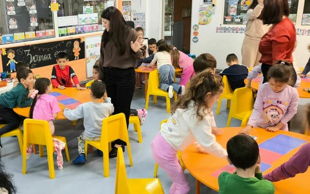 Открита педагогическа ситуация на децата от четвърта А гр. 