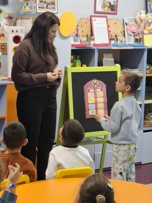 Открита педагогическа ситуация на децата от четвърта А гр. 