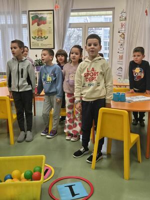 Открита педагогическа ситуация на децата от 4-та гр. 