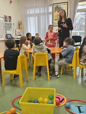 Открита педагогическа ситуация на децата от 4-та гр. 