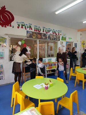 Открита педагогическа ситуация на децата от трета 