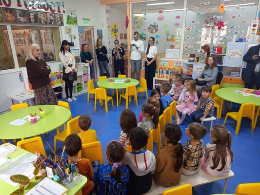 Открита педагогическа ситуация на децата от трета 