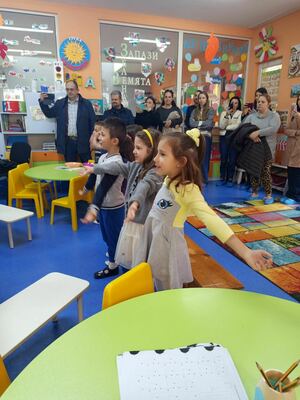 Открита педагогическа ситуация на децата от трета 