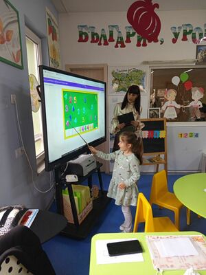 Открита педагогическа ситуация на децата от трета 